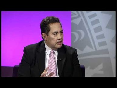 Anae Arthur Anae interview about the 2011 Budget