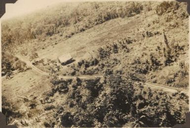 The first house built at Saiho for ADO [i.e. Assistant District Officer], Peter Frederick Kaad & wife, 1951 / Albert Speer