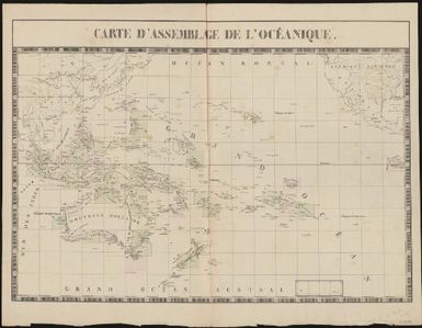 Carte d'assemblage de l'oceanique