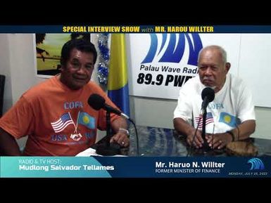 Special Interview with Mr. Haruo Willter on COFA Negotiation (July 25, 2022)