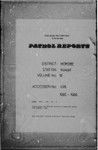 Patrol Reports. Morobe District, Kaiapit, 1965 - 1966