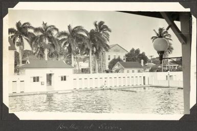 Swimming pool in Suva, Fiji, 1929 / C.M. Yonge