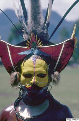 ["porträtt, peruk, ansiktsmålning, fotografi, photograph"]