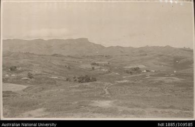 View from hill towards golf links, Pineapple Cannery