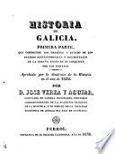 Historia de Galicia Primera parte