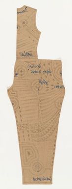 Le Tatau side length pattern piece