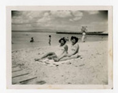 Betty Takamori at beach