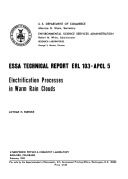 Electrification processes in warm rain clouds