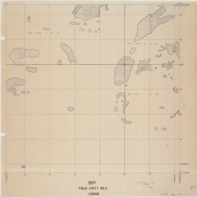 [Admiralty Islands 1:20,000 field sheet] (Bipi field sheet 6)