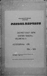 Patrol Reports. East Sepik District, Yangoru, 1964 - 1965