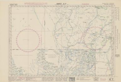Australian aeronautical map (Sheet G7)