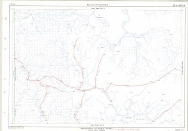 Papua New Guinea road inventory, July 1975: Fly River (Sheet 7)