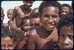 Children on the beach at Kaibola (close-up)