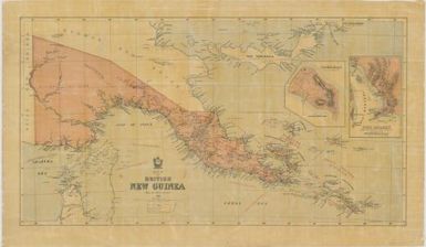 Map of British New Guinea : from the latest surveys 1900 / drawn by A.R. McKellar