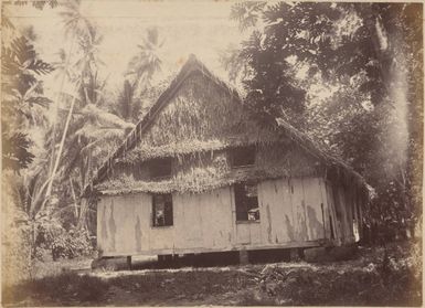 Church, Satawan atoll, 1886