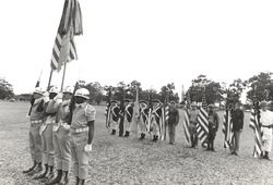 Presentation of Colors at Army Review, 1975 August 8