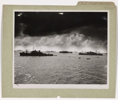 Task Force Units Anchor in Kwajalein Lagoon