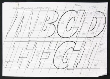 Churchward Conserif UltraBold Italic Sketch