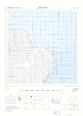 Fiji 1:50,000: Londoni (Sheet Viti Levu 8)