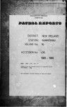 Patrol Reports. New Ireland District, Namatanai, 1965 - 1966