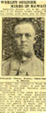 Worley Soldier Hikes in Hawaii. Northwest History. State History. Box 133. World War.