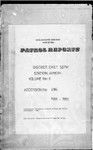 Patrol Reports. East Sepik District, Amboin, 1965 - 1966