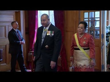 King Tupou VI and Queen Nanasipau'u visit New Zealand