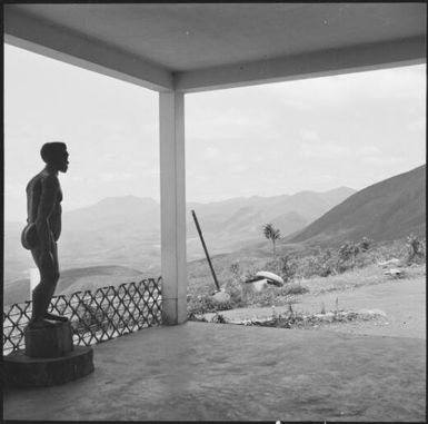 Mont Koghi from a veranda, New Caledonia, 1967 / Michael Terry