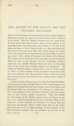 The mutiny of the Bounty and the Pitcairn Islanders / [W. H. Dick].