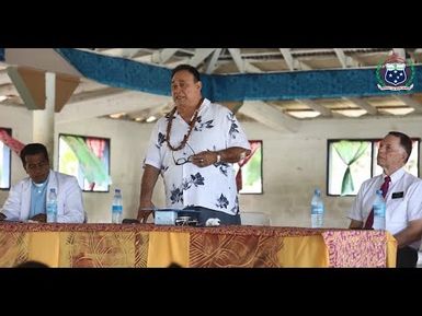 Hon. Valasi Luapitofanua Tafito – Fa'afetai 'i le Ekalesia LDS fa’atupeina ‘o Tane Vai mō le itūmālō