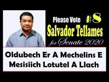 Candidate Salvador Tellames for Senate 2020 (10/16/2020)
