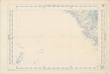 Base compilation, New Guinea and Papua (sheet Be , 1943 ed.)