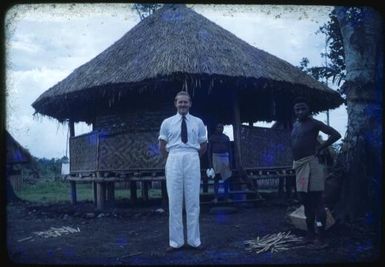 Roger Claridge, builder of the hospital at Saiho, Papua New Guinea, 1951 / Albert Speer