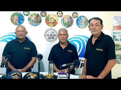 TALK SHOW WITH PALAU VETERANS ASSOCIATION ON AFFAIRS PERSONNEL MEETING & OTHER UPDATES (19DEC24)