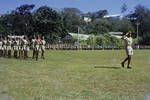 School cadets, Queen's Birthday Parade, PM [Port Moresby], [Papua New Guinea, 1962?]