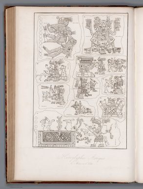 XV. Hieroglyphes azteques du manuscrit de Veletri, 89.