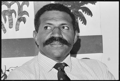 Colonel Sitiveni Rabuka - Photograph taken by Ian Mackley