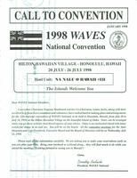 Call to convention, Honolulu HI, 1998