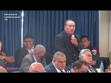 American Samoa 6th Constitutional Convention