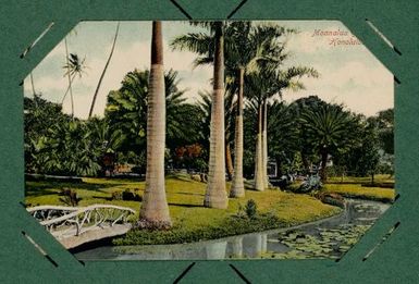 Moanalua Gardens, Honolulu (from Albert Ellis Ocean Island Photograph Album)