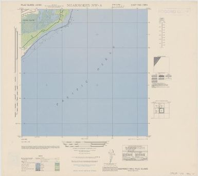 Palau Islands 1:12,500: 7331 I NW A