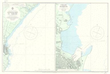 [New Zealand hydrographic charts]: New Zealand - South Island. Approaches to Timaru. (Sheet 6422)