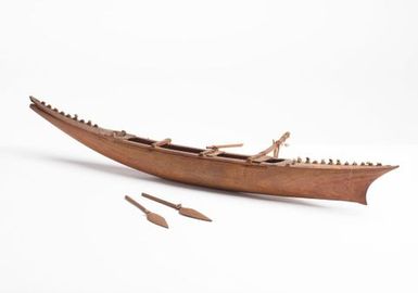 Model Canoe (va'aalo)