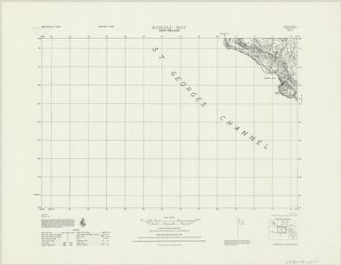 New Ireland 1:50,000 (6247-III , ed.1)