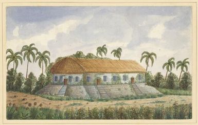 Native church of Riatea [i.e. Raiatea], Society Islands