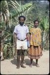 Portrait of Ndikai Kuk and his wife, Wura