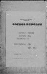 Patrol Reports. Morobe District, Wau, 1957 - 1958