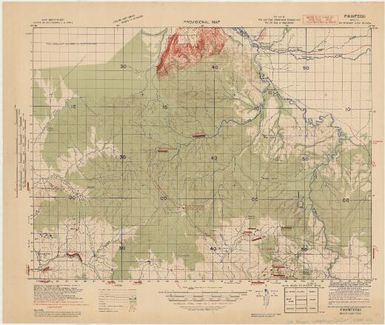 Provisional map, northeast New Guinea: Finintegu (Sheet J.R. Black Map Collection / Item 26)