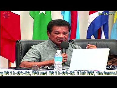 11th OEK, The Senate LEH Committee Public Hearing Regarding HB-11-52-5S & HB-11-68-7S