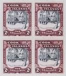 Stamps: Cook Islands Two Shillings